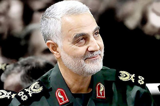 قاسم سلیمانی سنگر های خاک